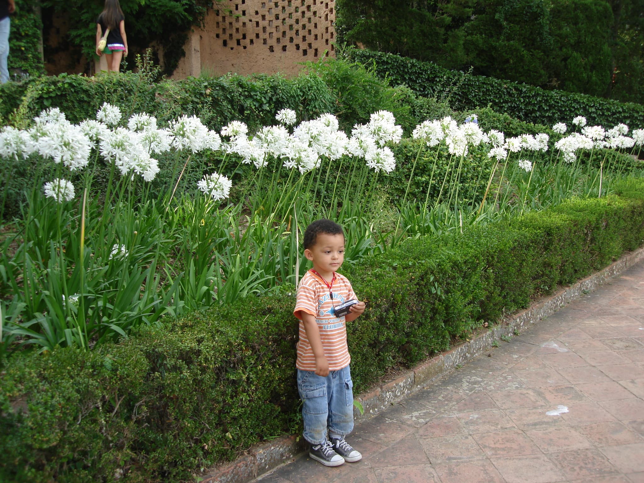 Quim con una cámara de pequeño
